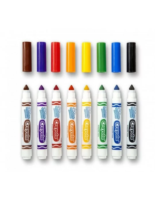 Crayola 58-8328 Zmývateľné fixky 8ks